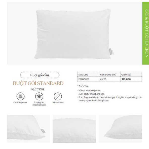 Ruột gối standard