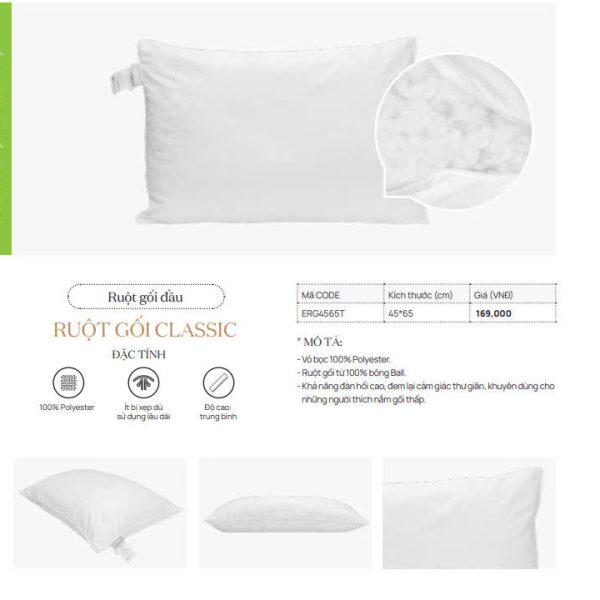 Ruột gối classic