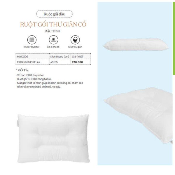 Ruột gối thư giãn cổ